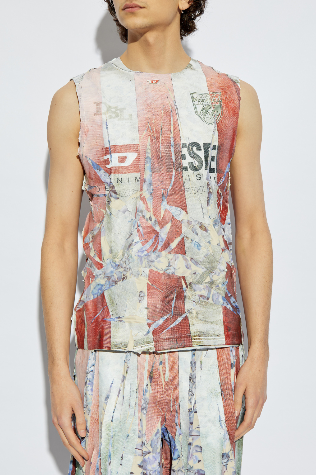 Diesel T-shirt T-PER-STRIPE | Men's | Vitkac